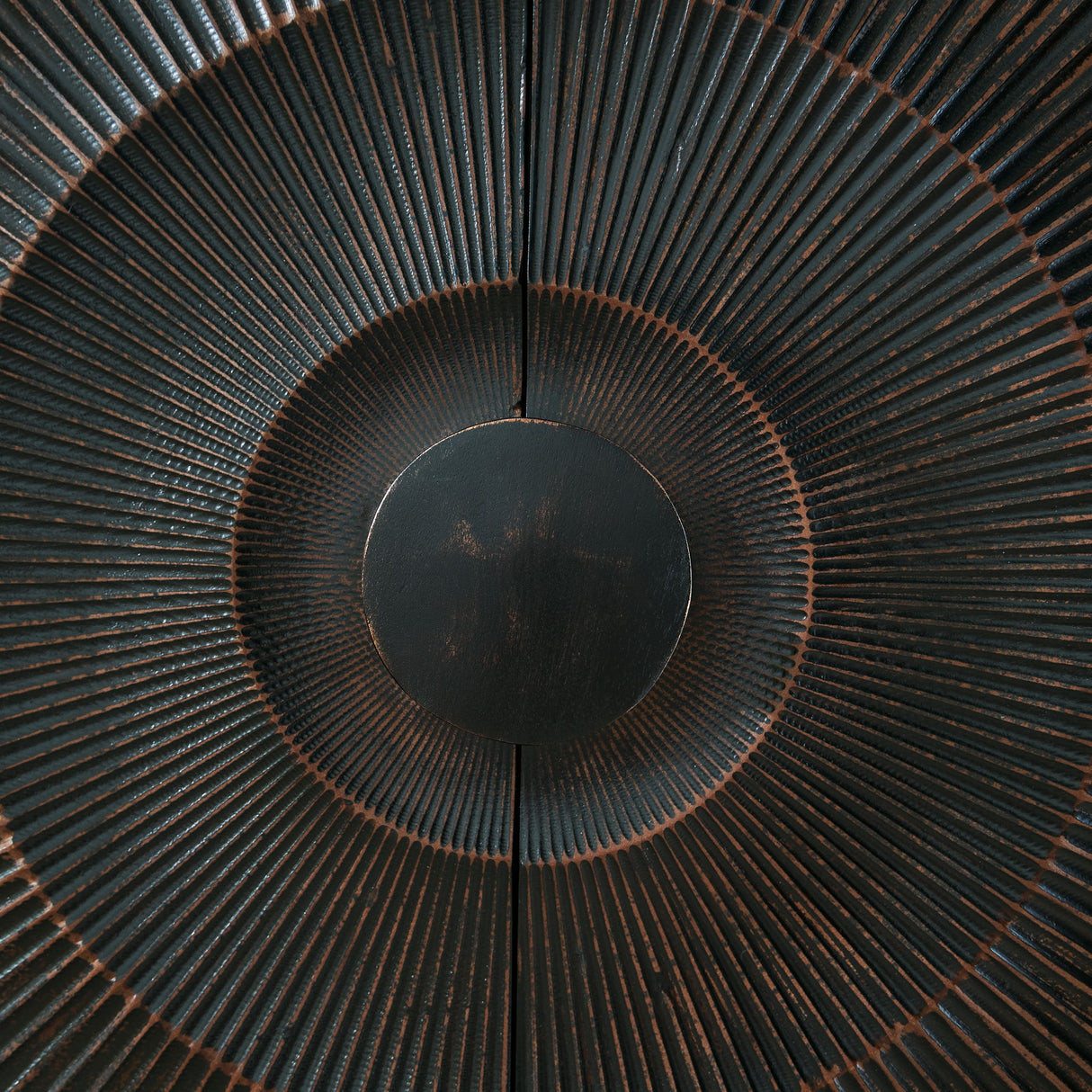 Fosterman - Accent Cabinet - Distressed Black