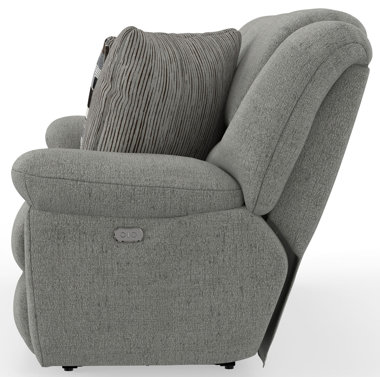 Trifecta - Sofa With 3 Recliners and Drop Down Table