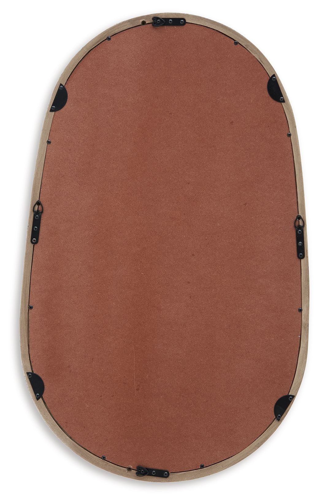 Aarilynn - Accent Mirror - Antique Brown