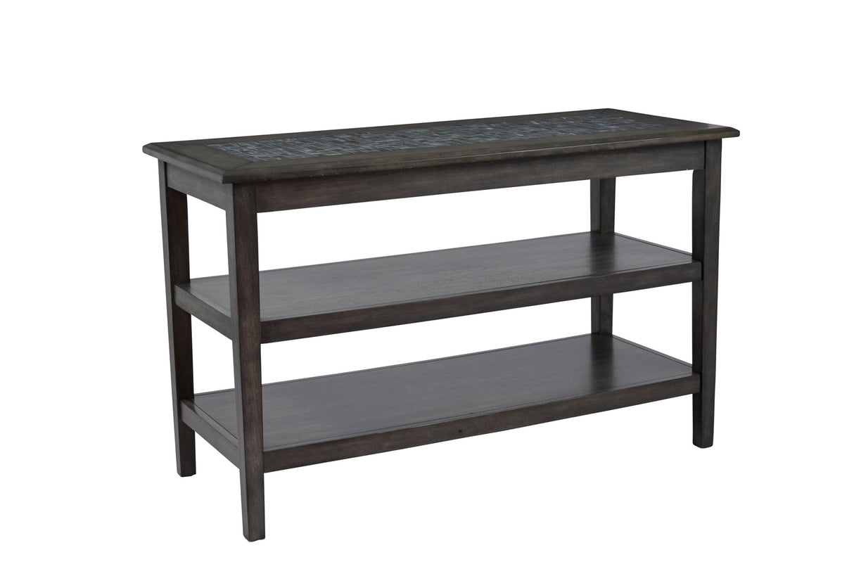 Baroque - Mosaic Sofa Table - Gray