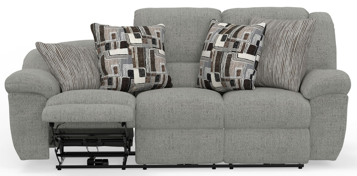 Trifecta - Sofa With 3 Recliners and Drop Down Table