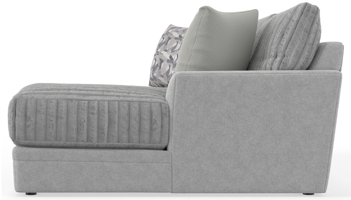Titan - Sectional With Comfort Coil Seating And Accent Pillows Included