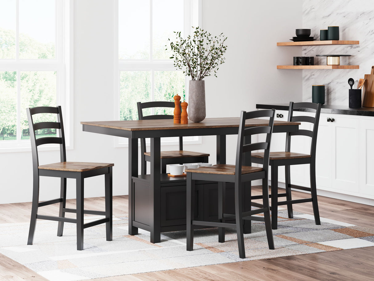 Wildenauer - Counter Dining Room Set