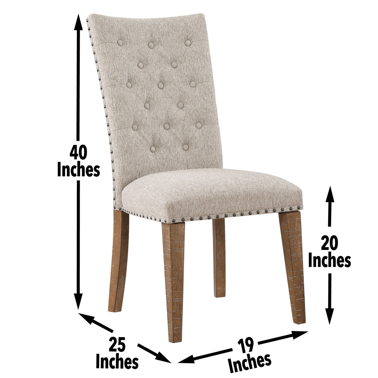 Riverdale - Dining Set With Taped Legs Table