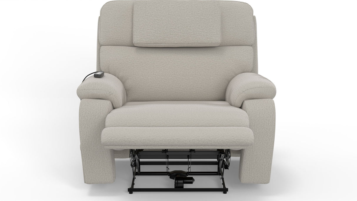 Dreamtime - 48" Power Headrest Power Lay Flat Recliner With CR3 Heat/Massage/Zero Gravity
