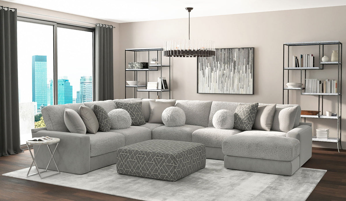 Sectional, Ottoman