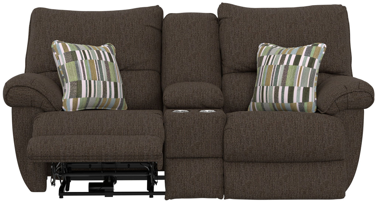 Lenny - Power Lay Flat Reclining Console Loveseat