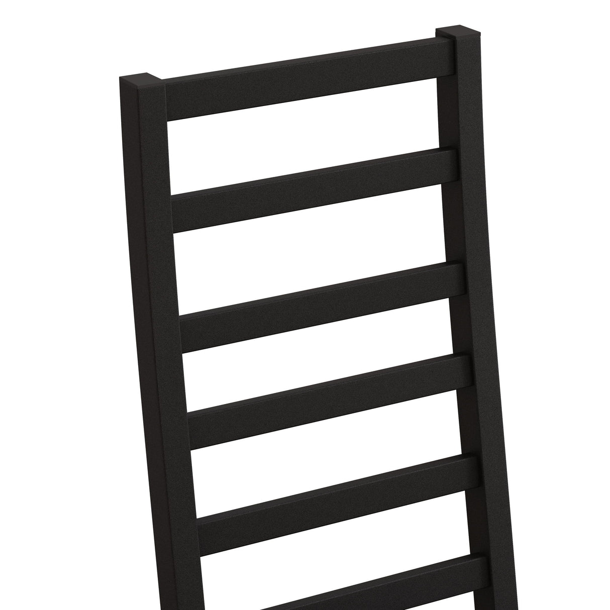 Metal Dining Chairs With Steel Legg, High Back Armless Design