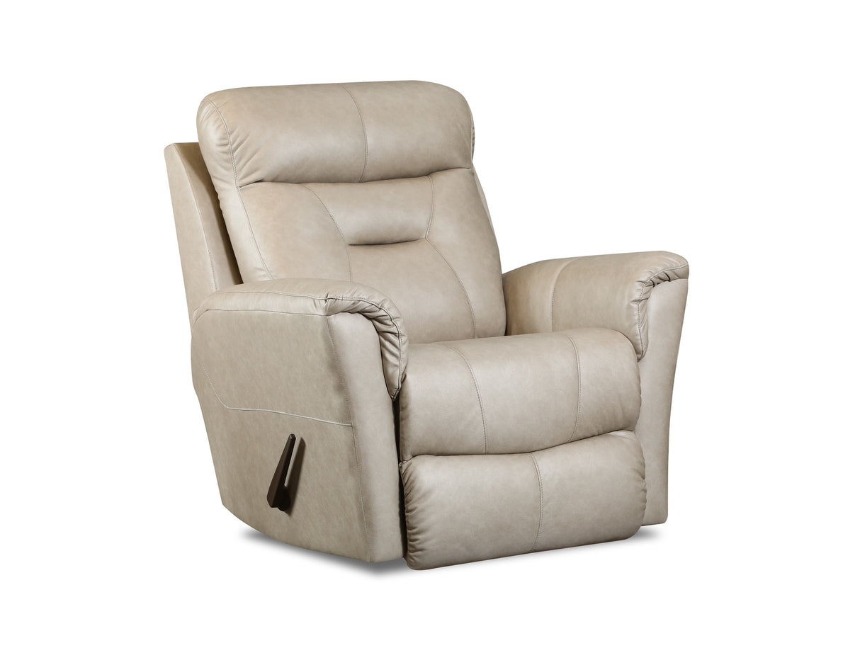 Experience ultimate comfort with the 1143 Rocker Recliner, blending luxury and modern style for any living space.