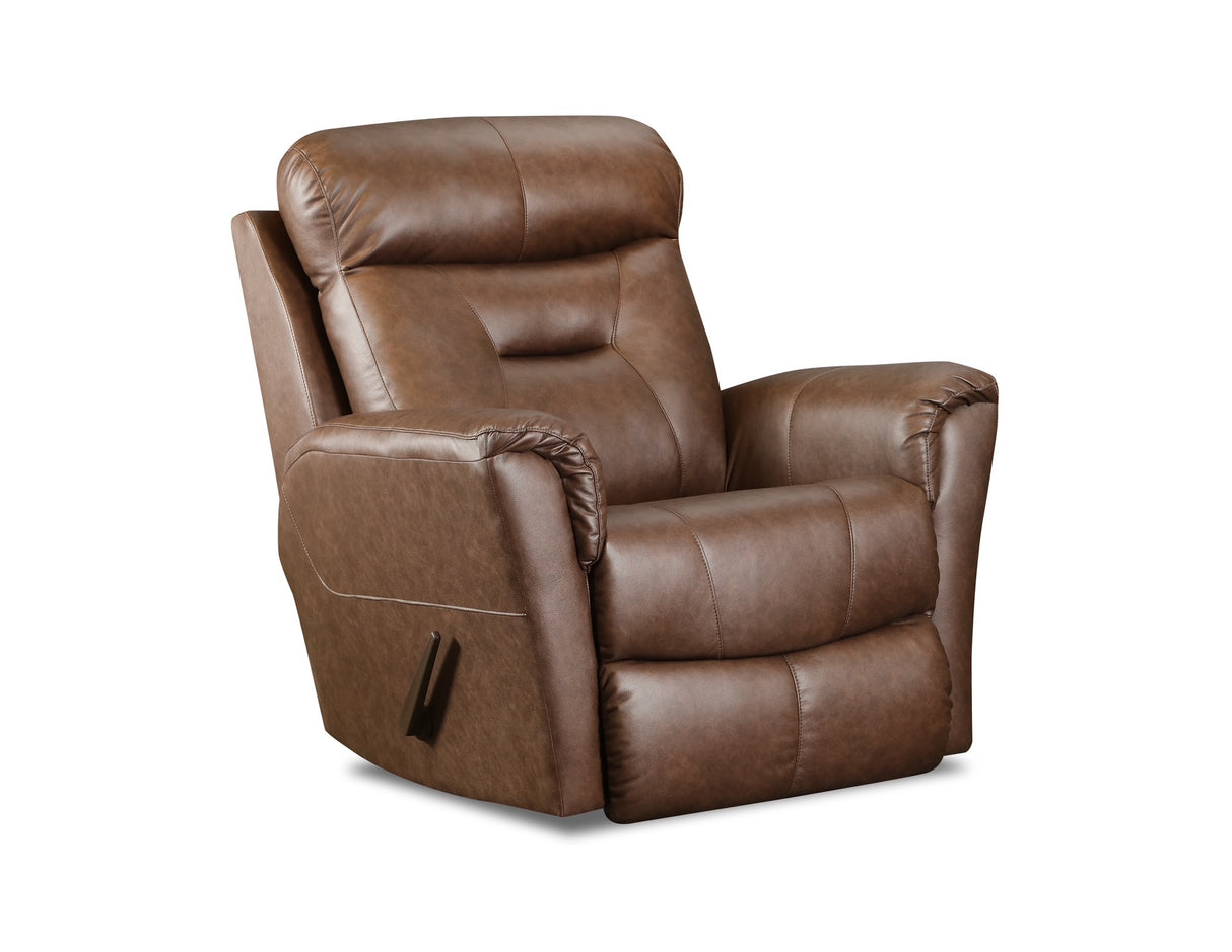 Experience ultimate comfort with the 1143 Rocker Recliner, blending luxury and modern style for any living space.
