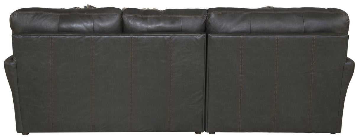 Denali - Italian Leather Match Sectional
