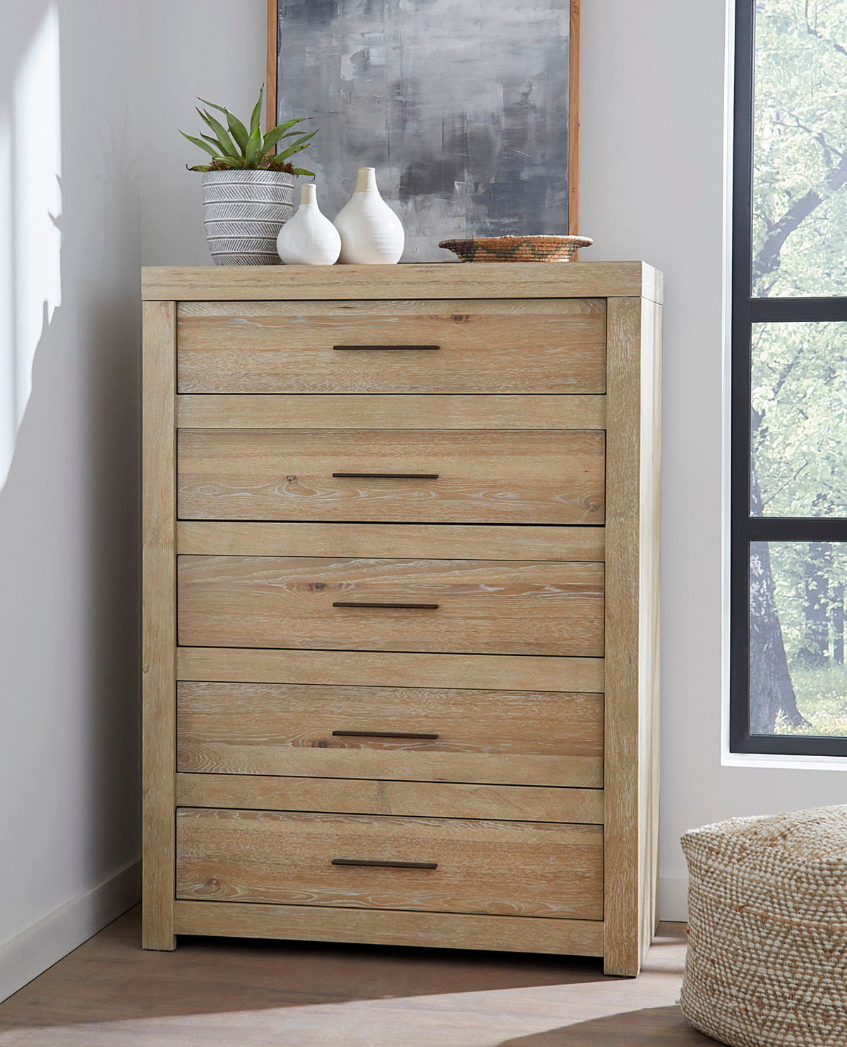Modern Loft - 5 Drawer Chest