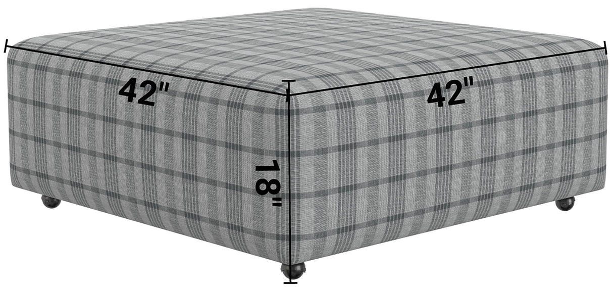 Chappy - Castered Cocktail Ottoman