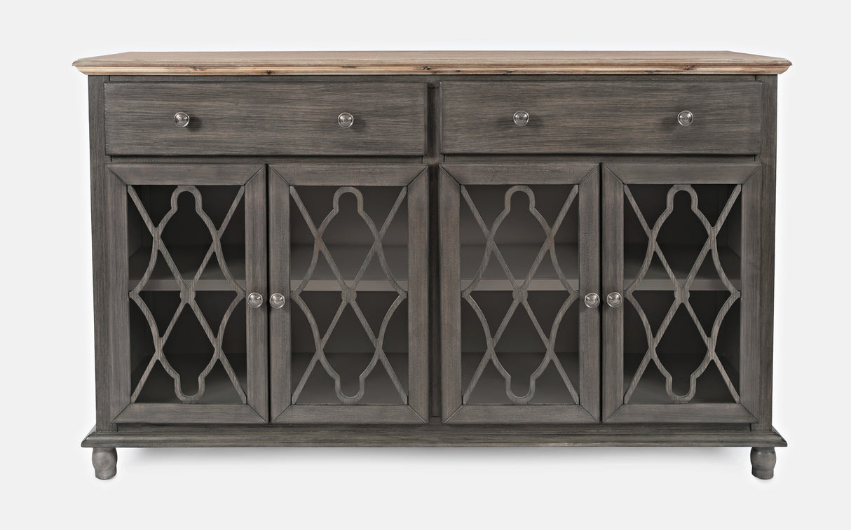 Aurora Hills 4 Door Accent Cabinet