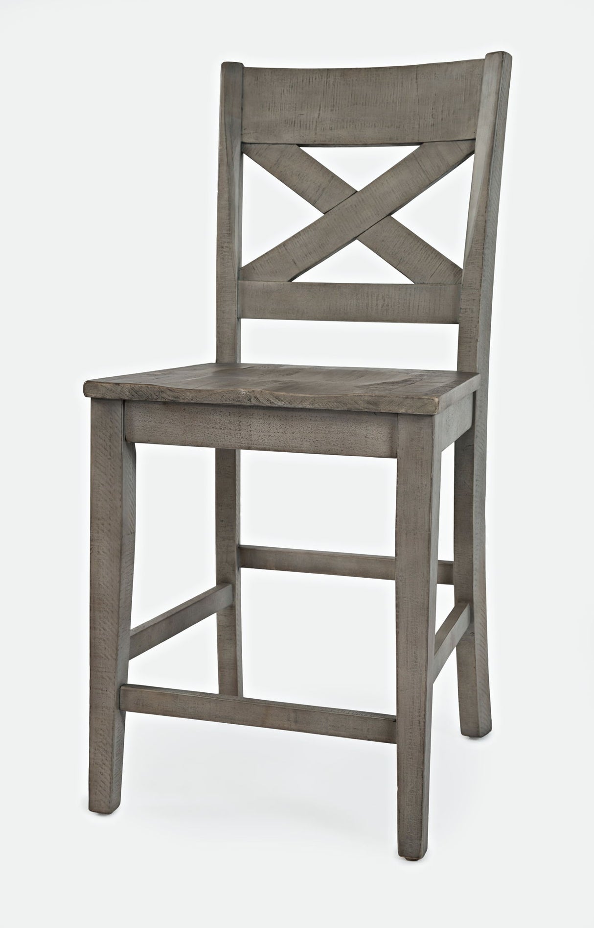 Outer Banks - X Back Stool (Set of 2) - Driftwood Gray