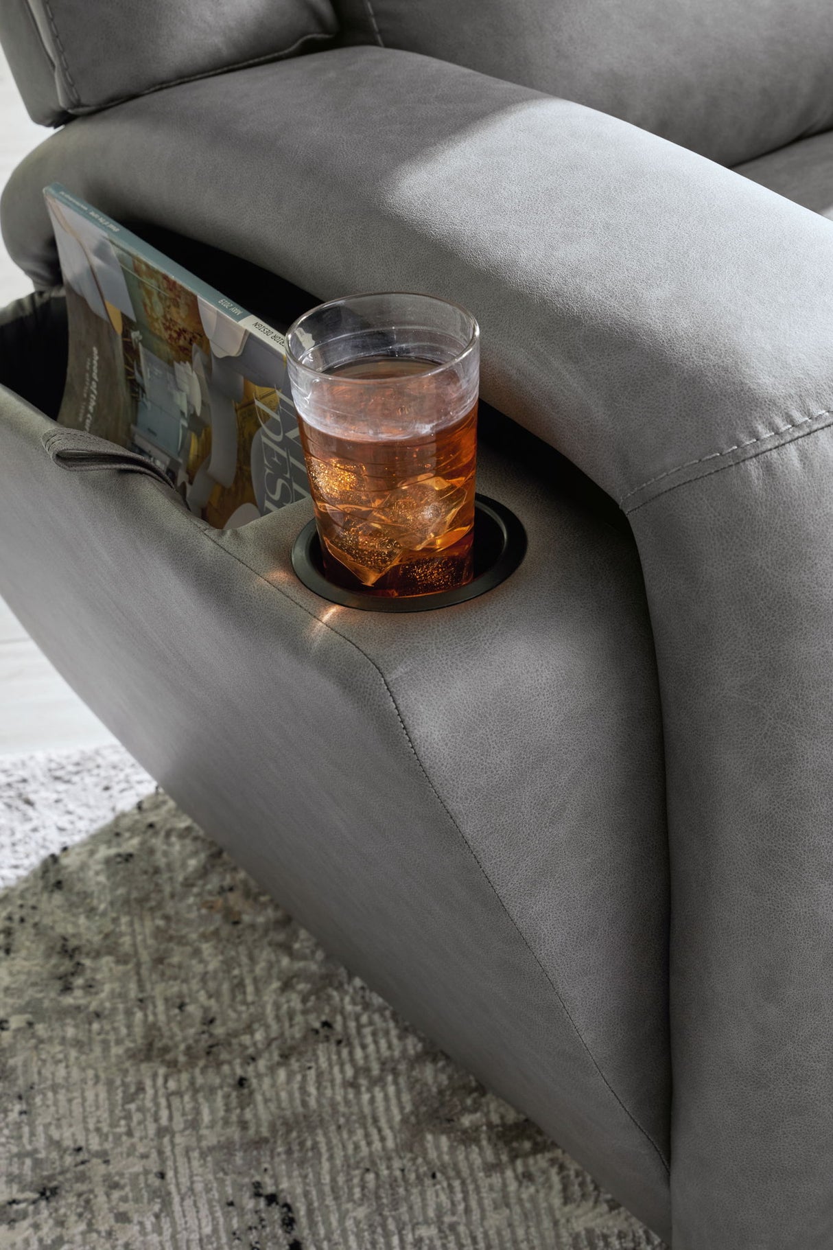 Brixworth - Zero Wall Recliner - Slate