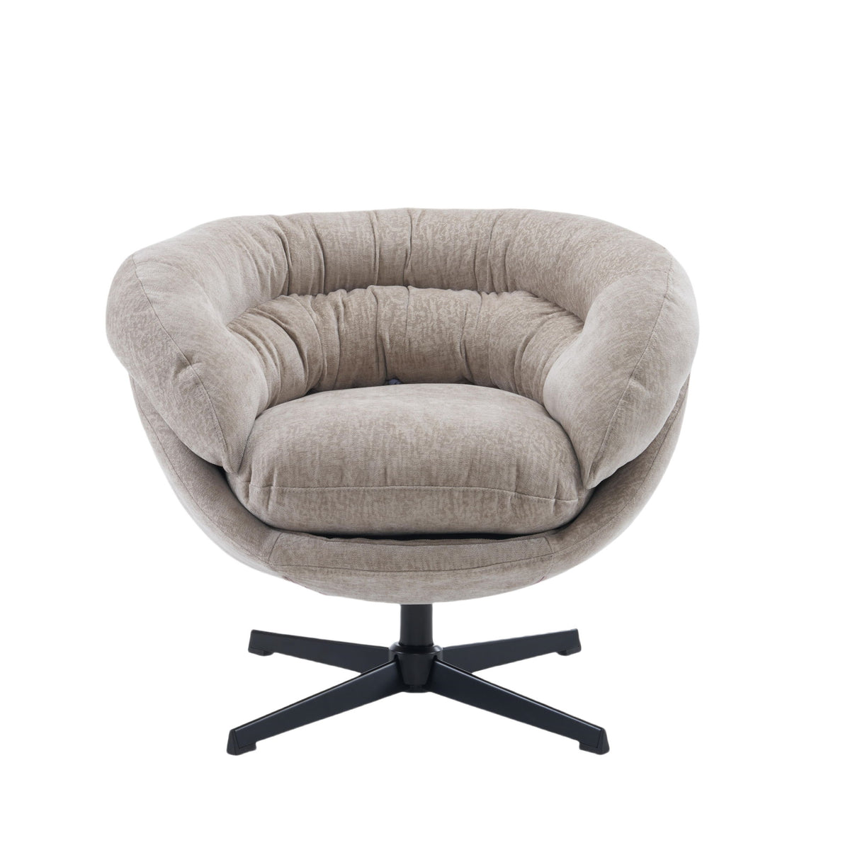 Modern Chenille Office Chair With 360 Degree Swivel