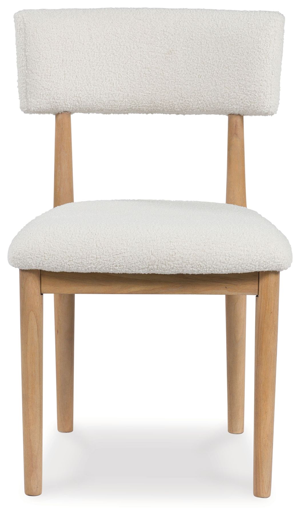 Sawdyn - Dining Upholstered Side Chair (Set of 2) - White / Light Brown