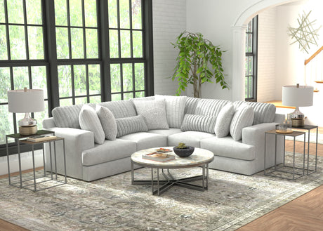 Logan - Sectional With Comfort Coil Seating And Included Accent Pillows