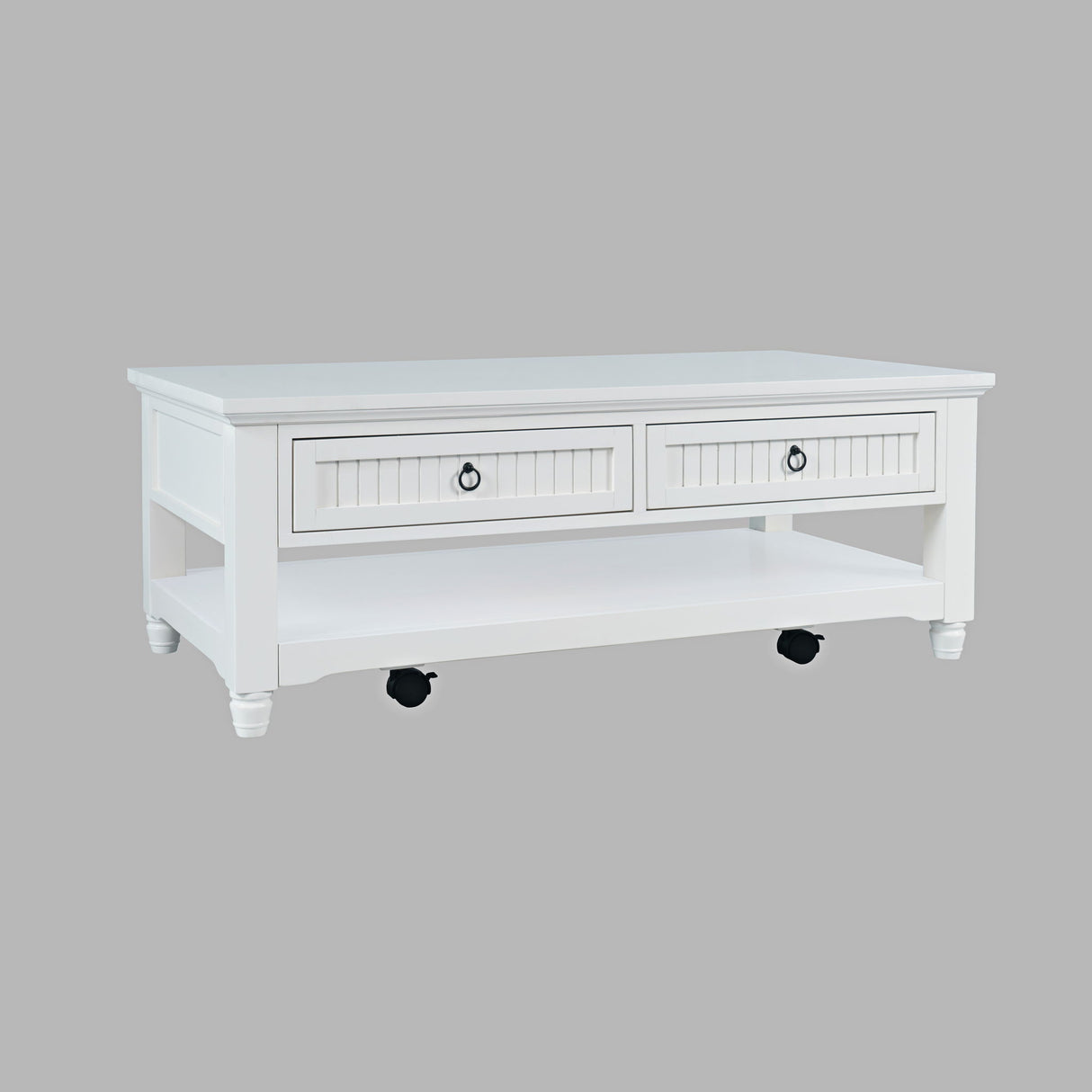 Westport - Castered Lift Top Table - White