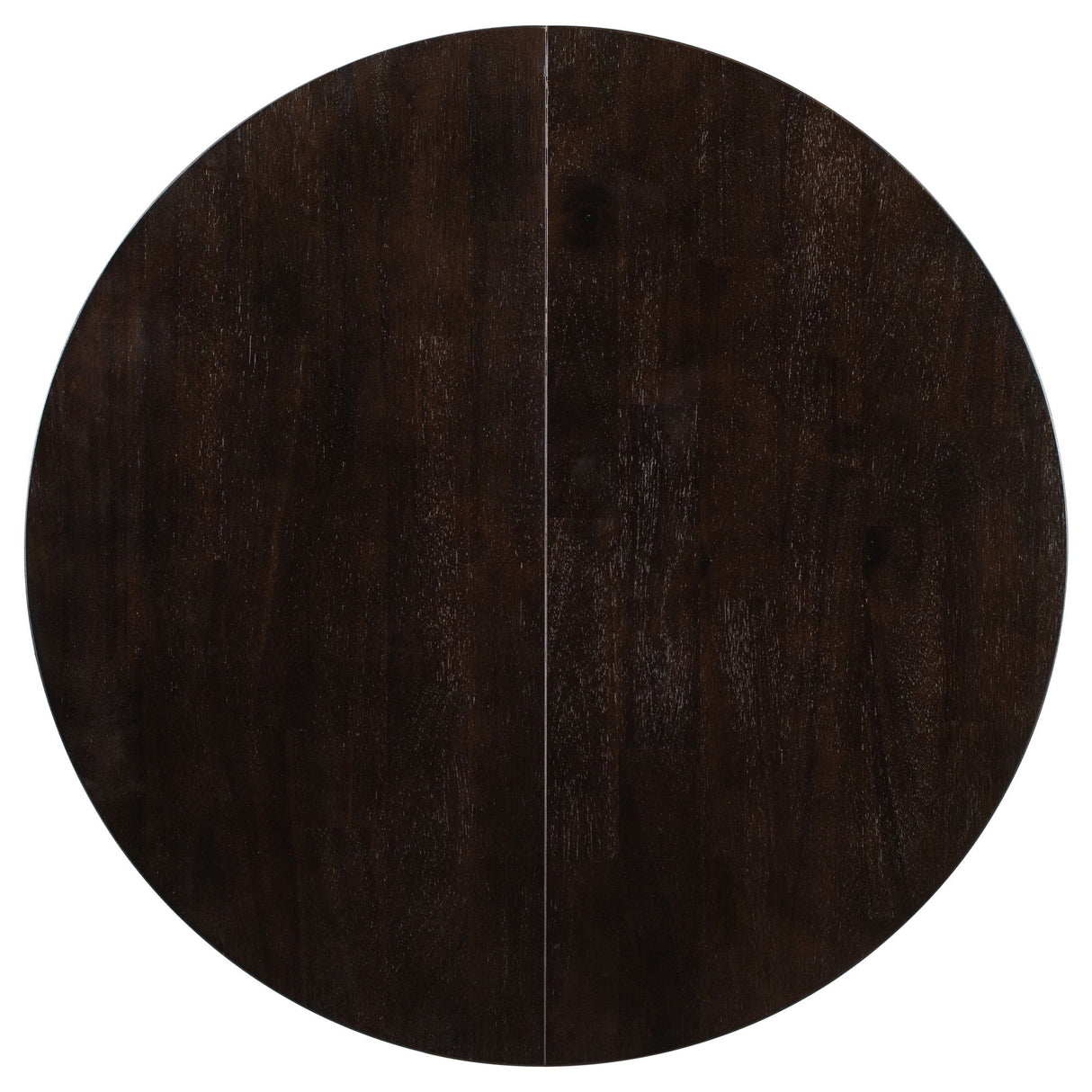 Gia - Round Extendable Dining Table With 16" Leaf Wood