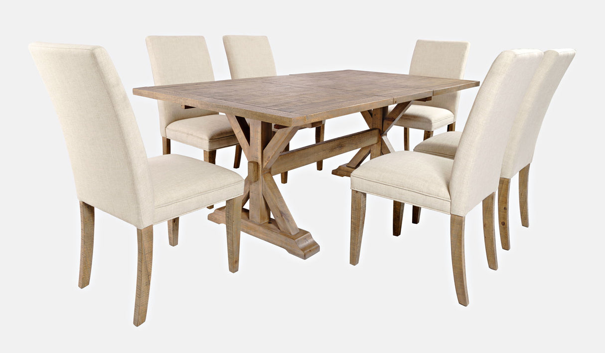 Carlyle Crossing - Dining Set With Upholstered Chairs