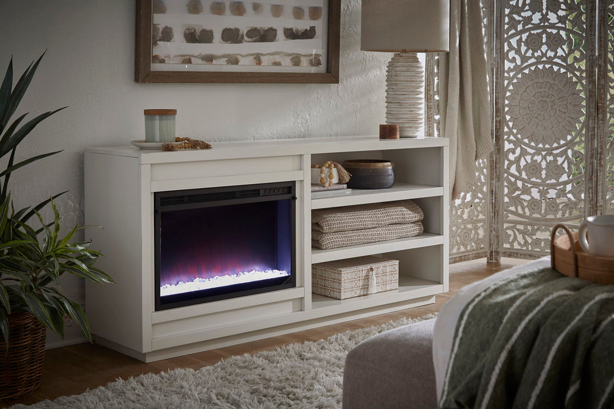Perry - 65" Fireplace Console
