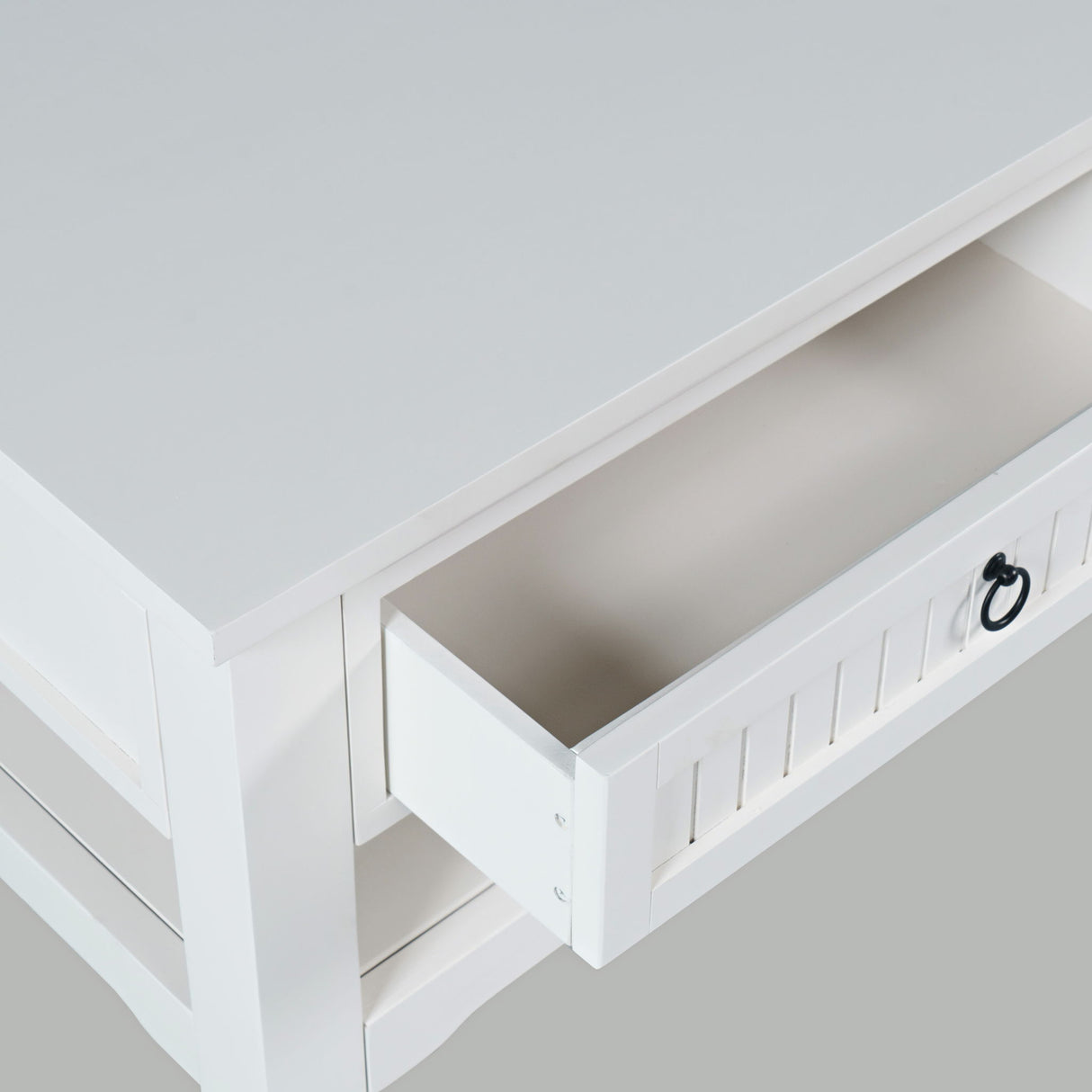 Westport - Castered Lift Top Table - White