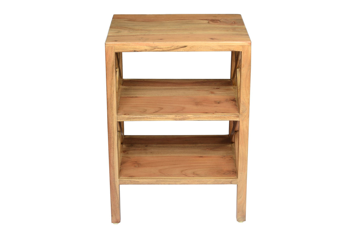 Global Archive - Dylan X Side Accent Table - Natural