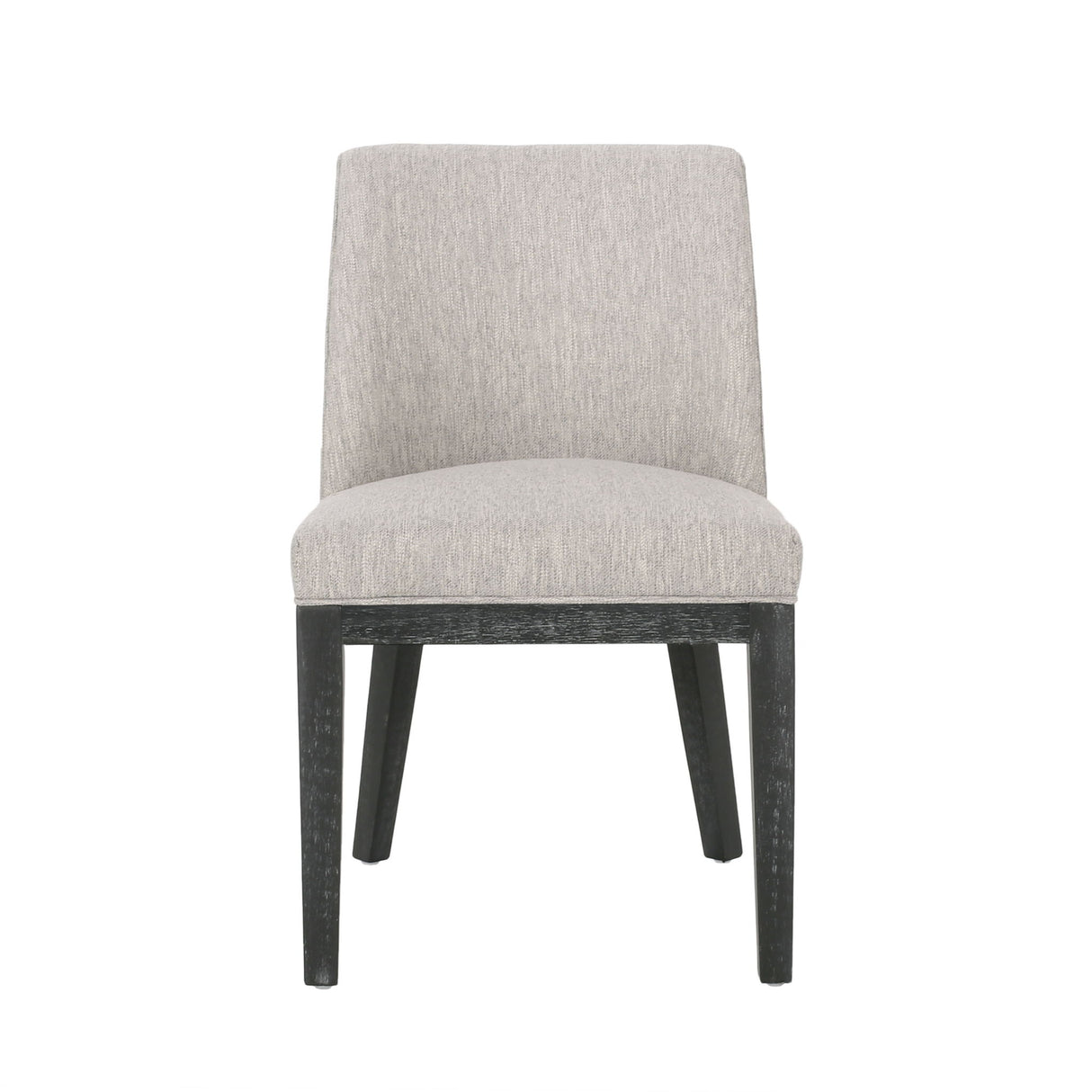 Modern Dining Chair With Durable Fabric Upholstery And Sturdy Wooden Frame (Set of 2)
