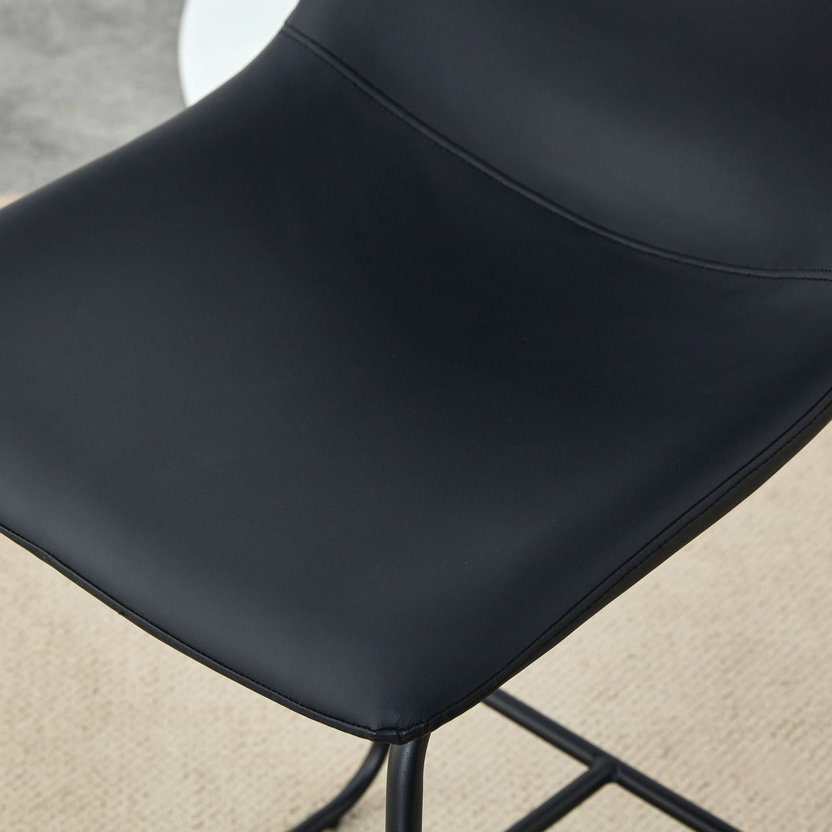 Retro Bar Chairs, Comfortable Stools (Set of 2)