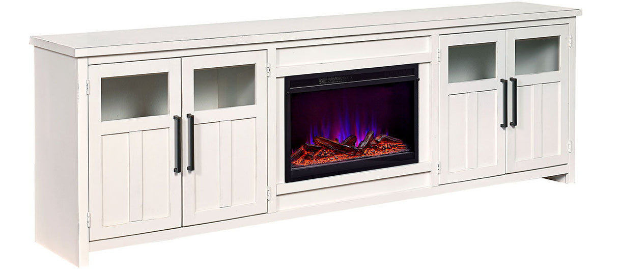 98" Fireplace Console