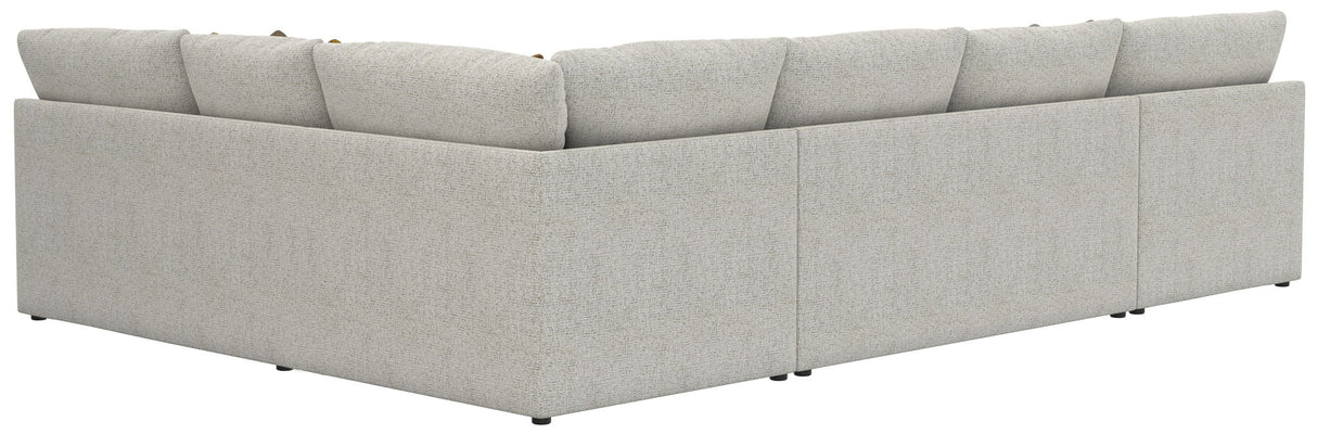 Tori - Sectional With Comfort Coil Seating And Accent Pillows Included