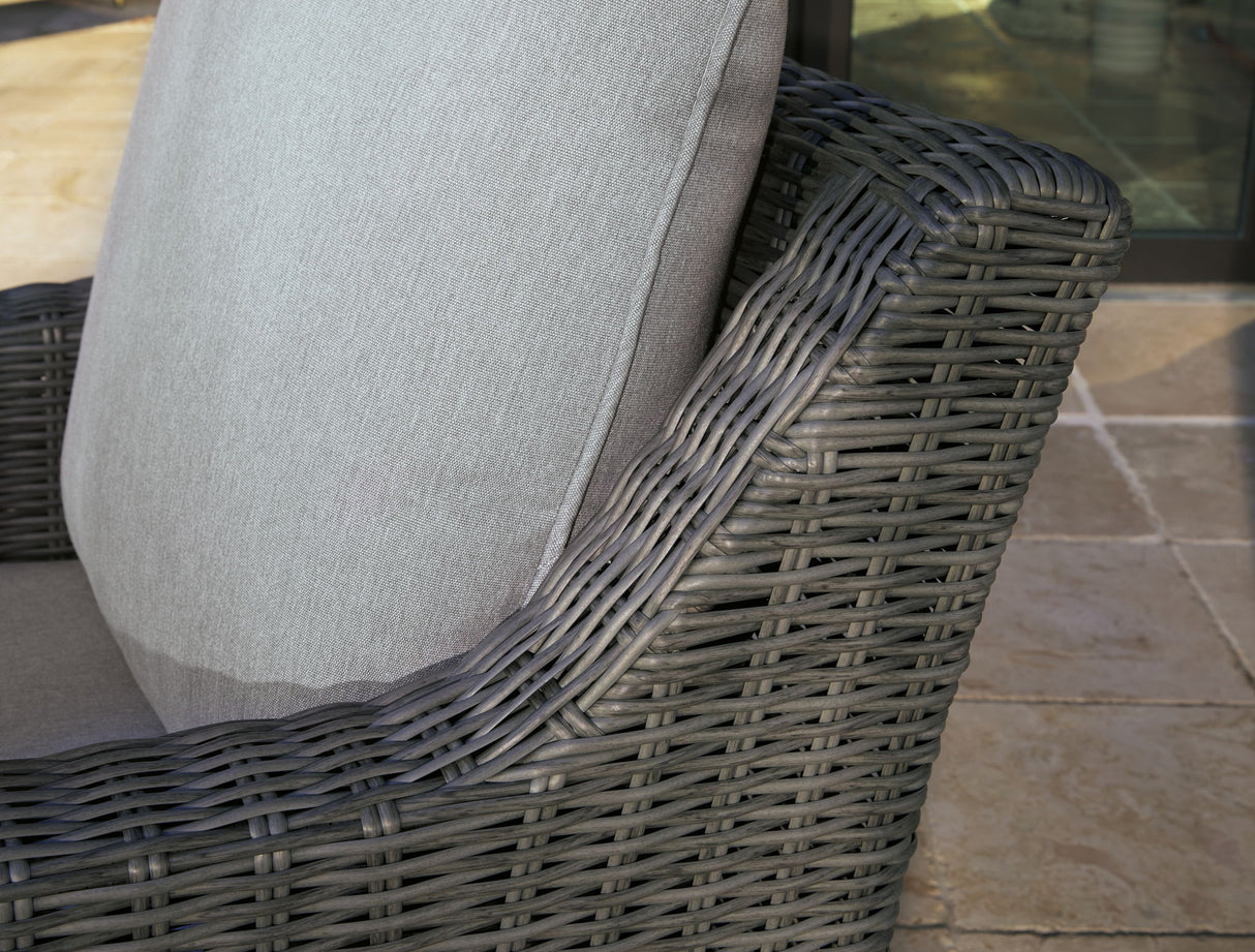 Elite Park - Swivel Lounge w/ Cushion - Gray