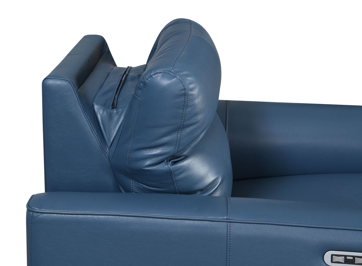 Sansa - Dual Power Reclining Chair - Ocean