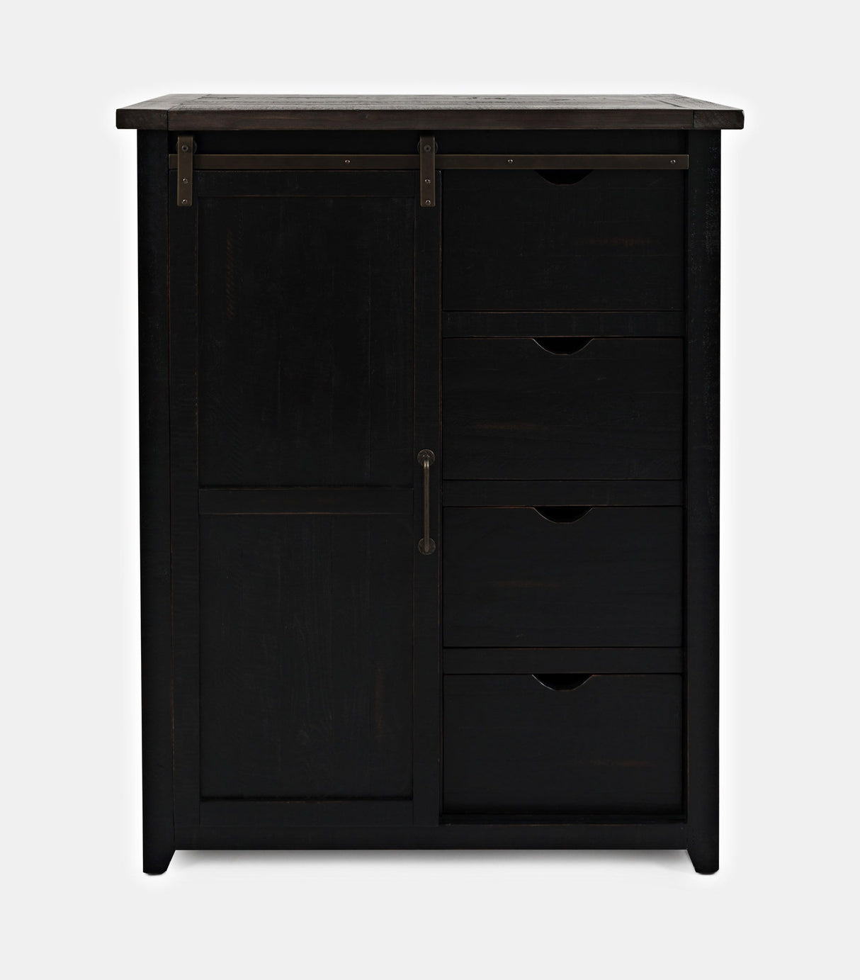 Madison County - Barn Door Chest - Vintage Black