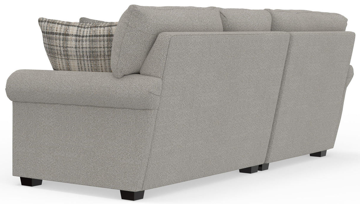 Livingston - Sectional With Comfort Coil Seating And Accent Pillows Included