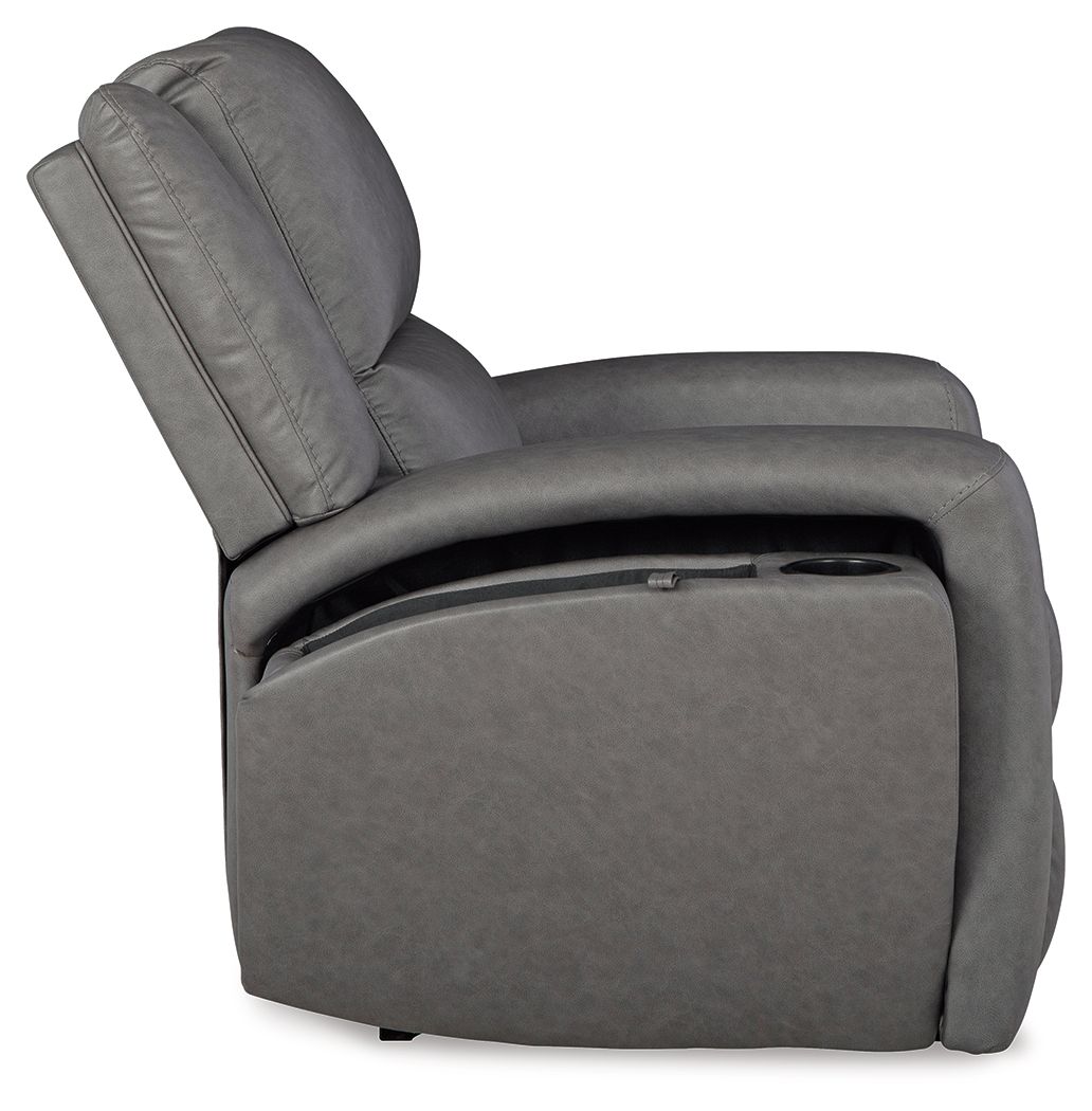 Brixworth - Zero Wall Recliner - Slate