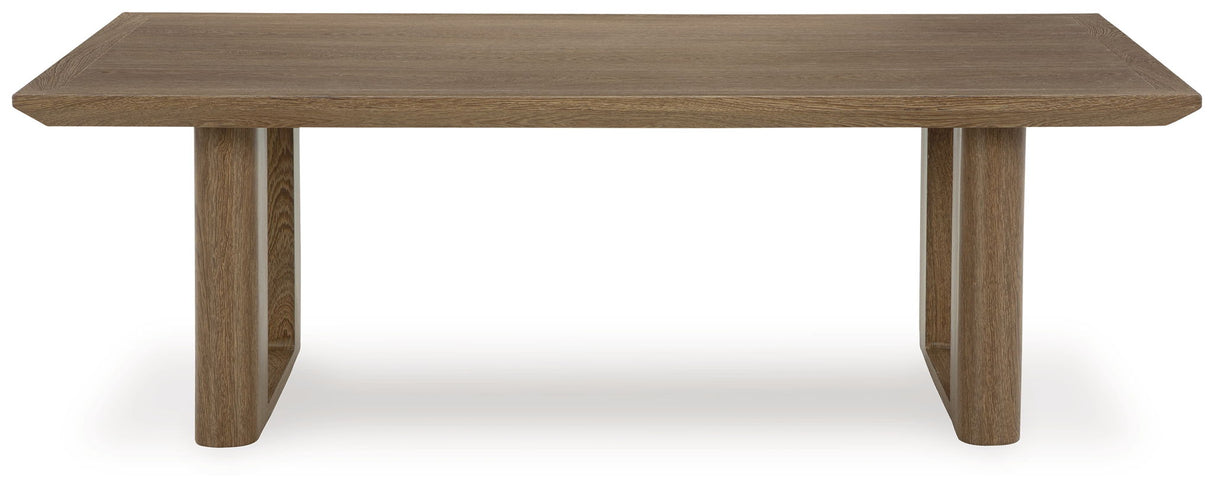 Serene Bay - Rectangular Cocktail Table - Dark Brown
