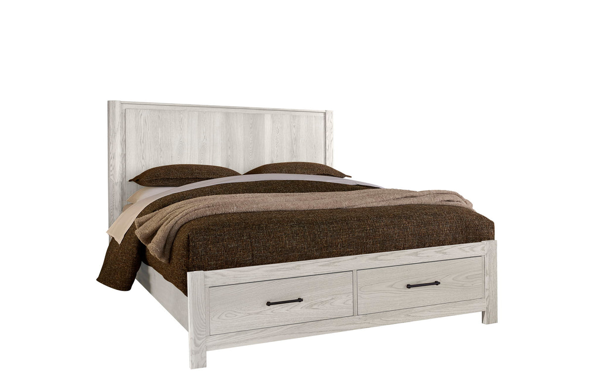 Lodge & Loft - Radius Poster Bed With Footboard Storage