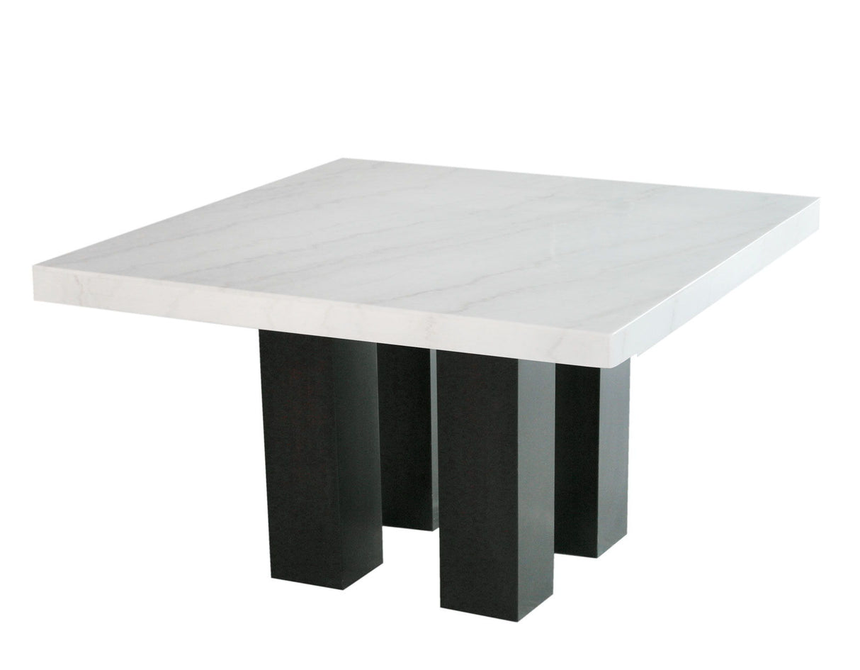 Camila - Square Counter Dining Set - White Top