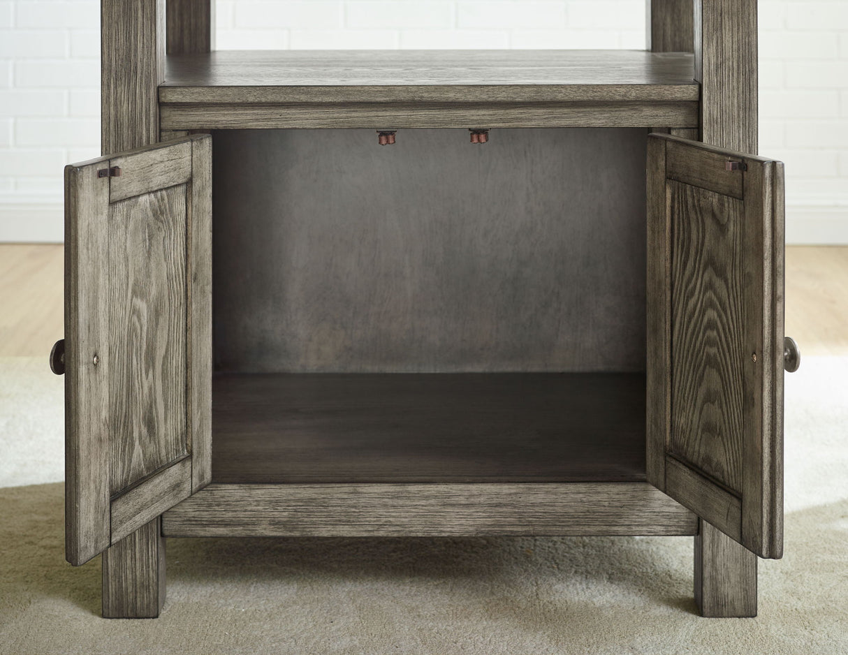 Grayson - Counter Height Set - Driftwood Base