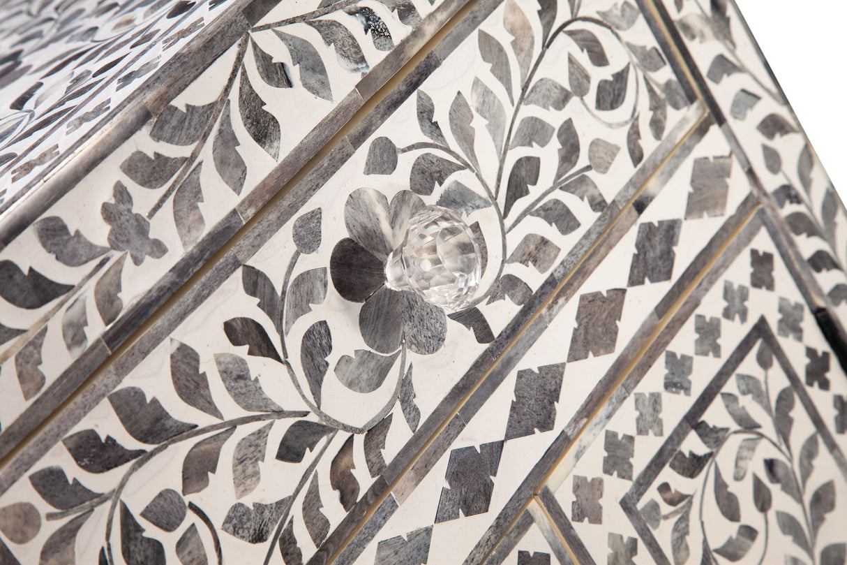 Fowler - Accent Cabinet - Pearl Silver