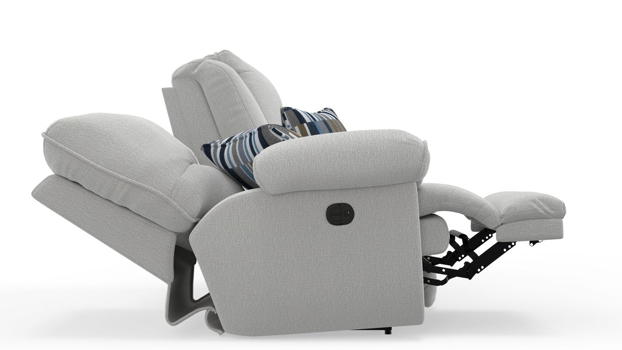 Lenny - Power Lay Flat Reclining Console Loveseat