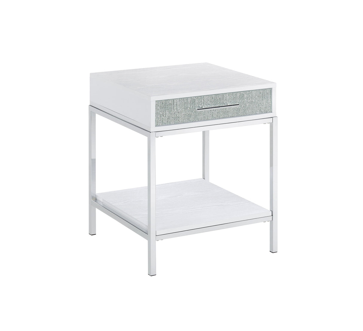 Mirage - Side Table - White