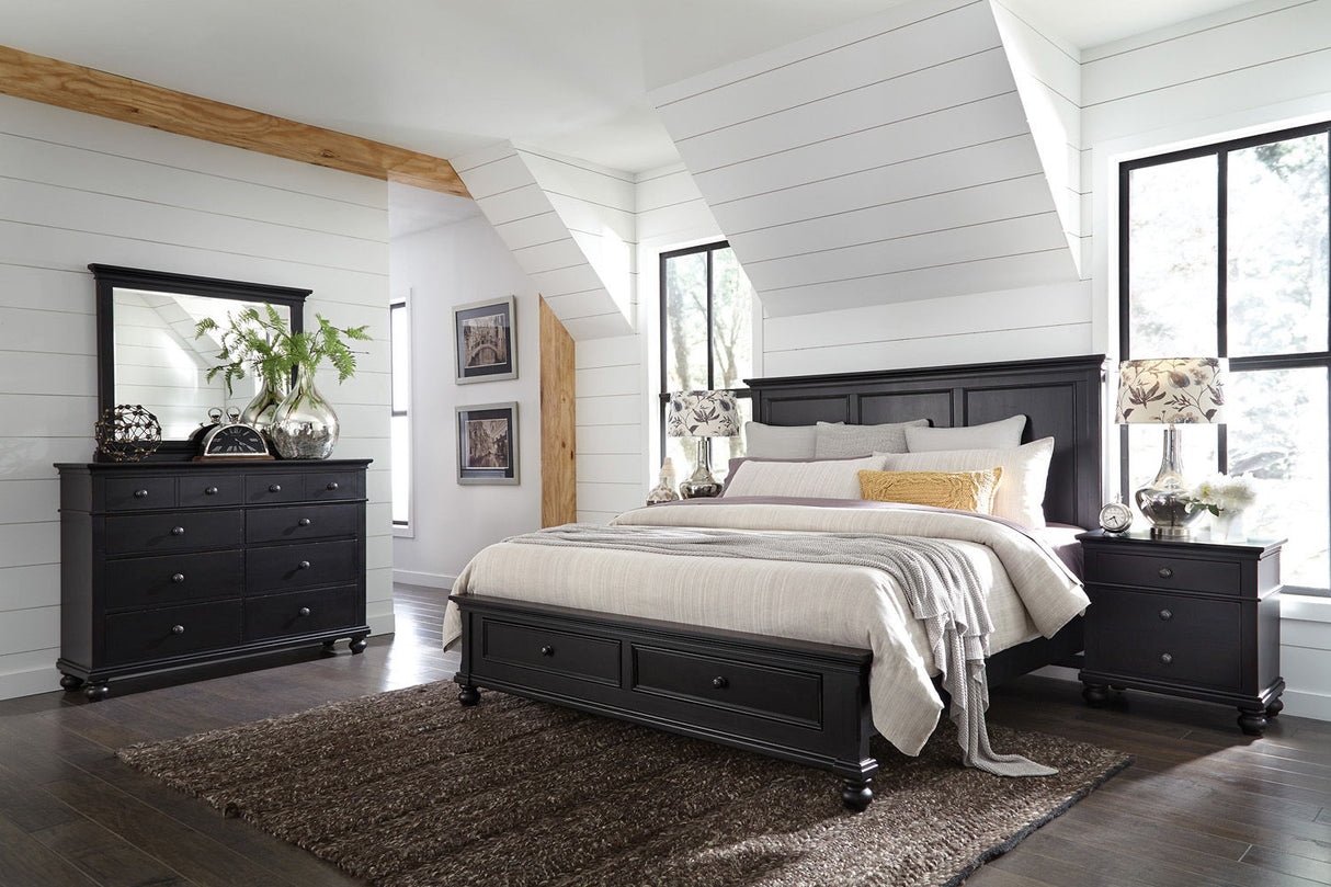 Oxford - Panel Bed