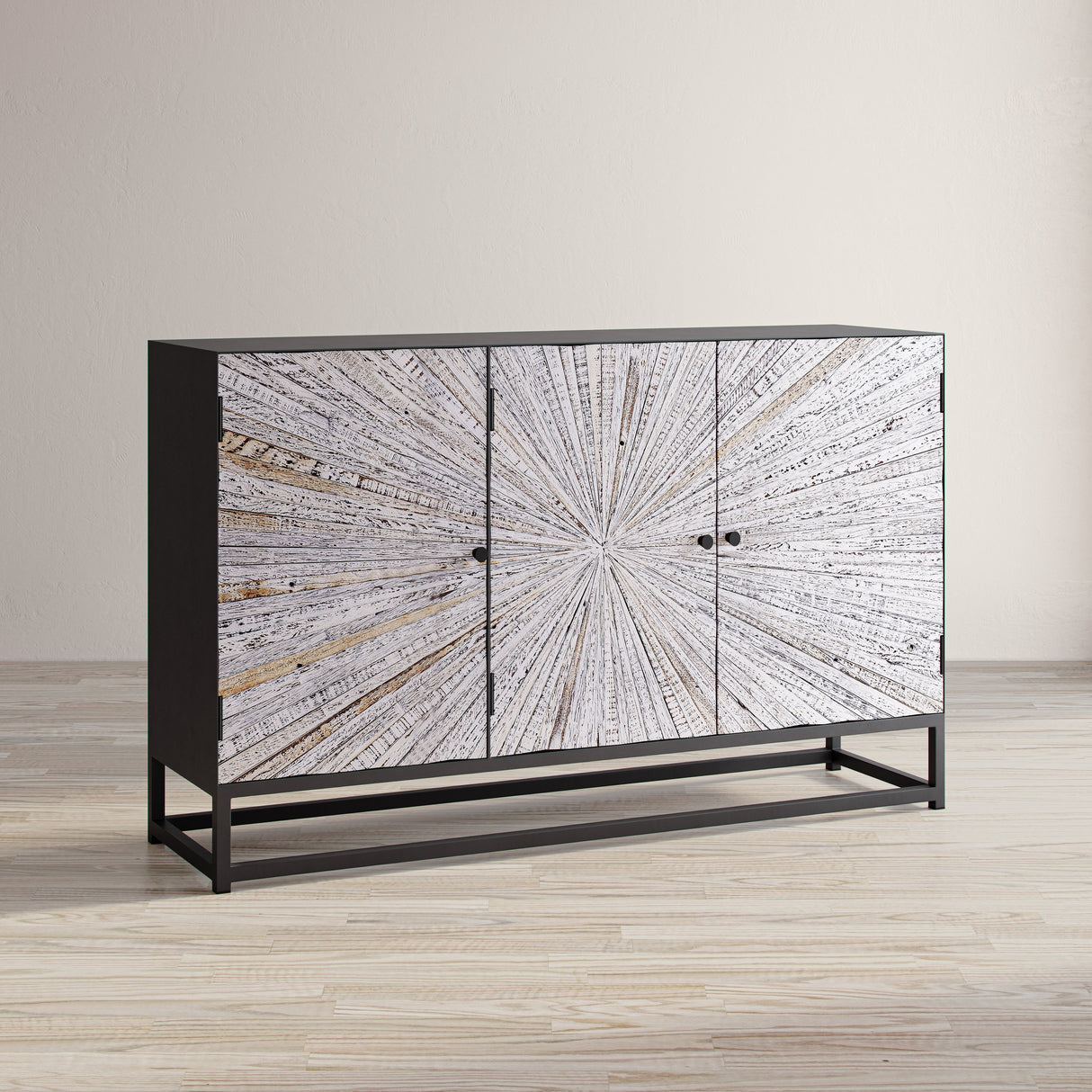 Astral Plains 3 Door Accent Cabinet