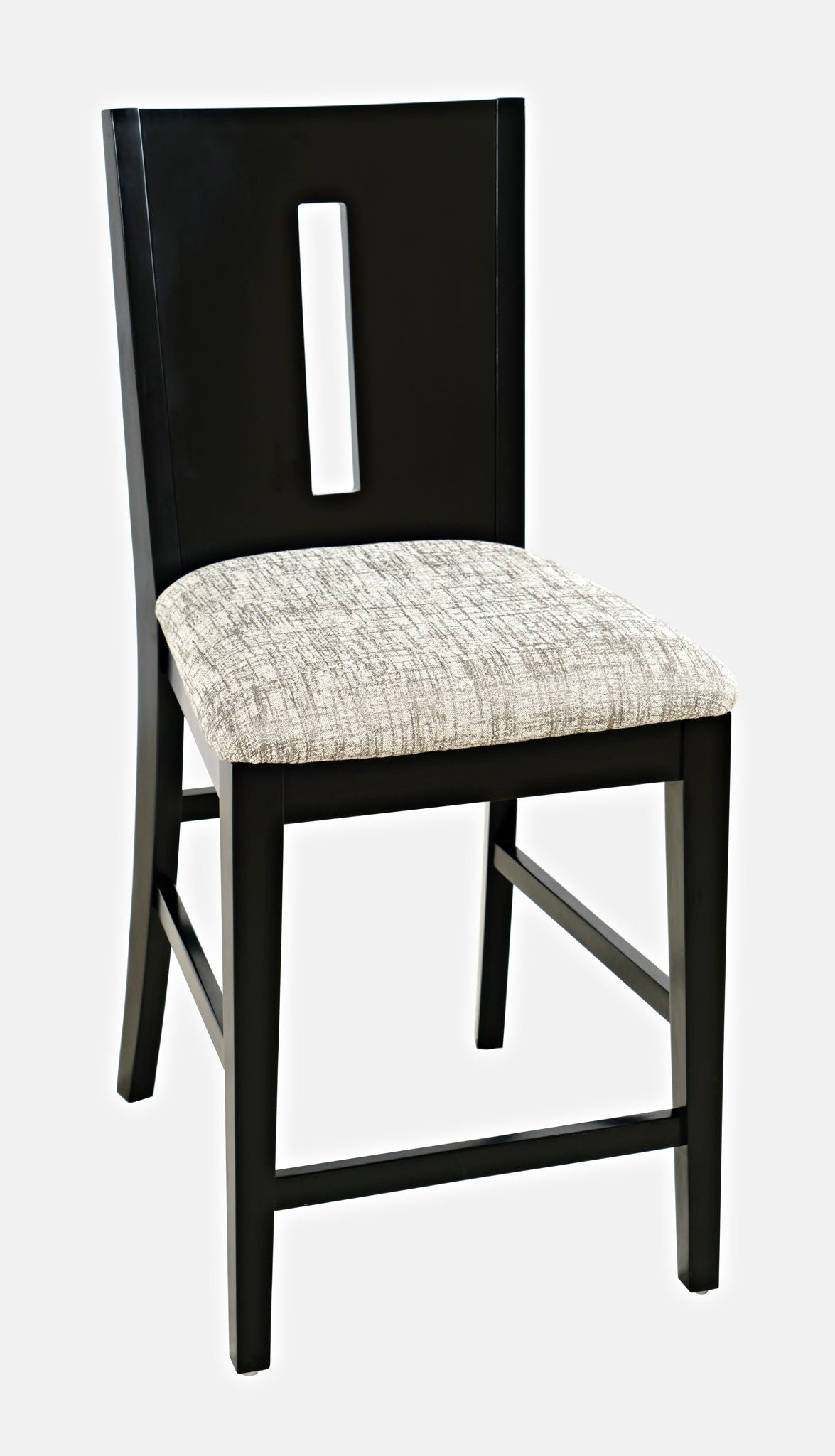 Urban Icon - Slotback Stool (Set of 2) - Black / Gray