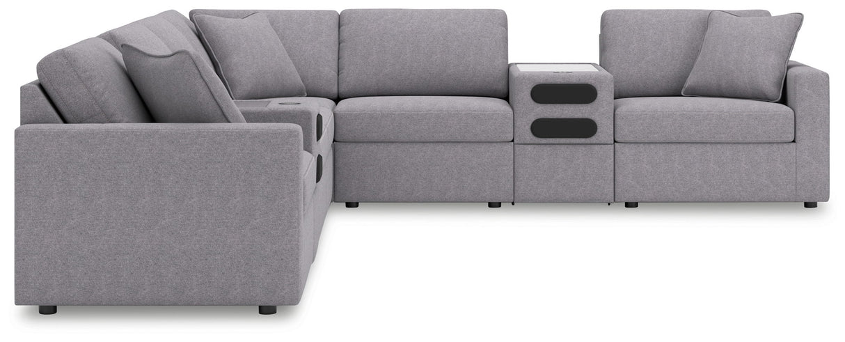 Modmax - L-Shaped Sectional - Granite