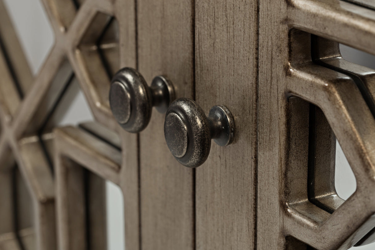 Casa Bella 70" Mirrored Cabinet